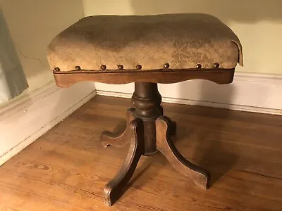 Antique Eastlake Victorian Piano Stool • $140