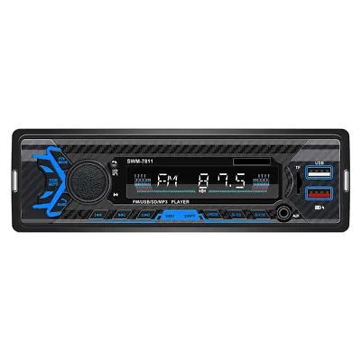 1 Din Bluetooth Car Stereo Radio Audio MP3 Player USB Charging AUX-IN Handsfree • $35.61