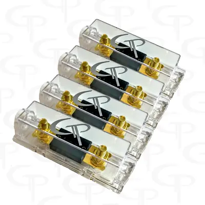 4) ANL Fuse Block GP Car Audio W/ 4) 500 Amp FUSES.  Fuse Holder • $29.99