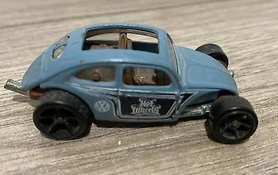 Hot Wheels Light Blue Custom VW Beetle Loose • $4.95