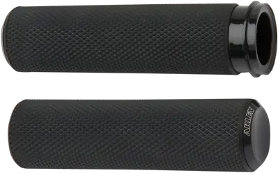 Arlen Ness - 07-327 - Fusion Series Grips Knurled - Black Harley Electra Glide  • $69.95