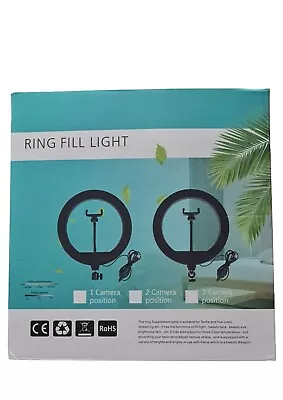 12“LED Ring Light For IPhone Android Live Streaming Fill Light Video Lamp • $19.85