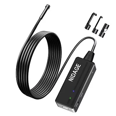 NIDAGE Wireless Endoscope For Automotive Inspection Semi-Rigid Flexible Water... • $37.90