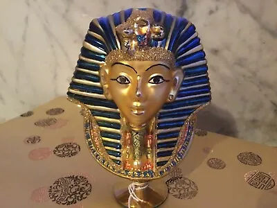 1997 Polonaise--APD476 Pedestal Tutankhamen  Hand Blown Ornament New  • $55