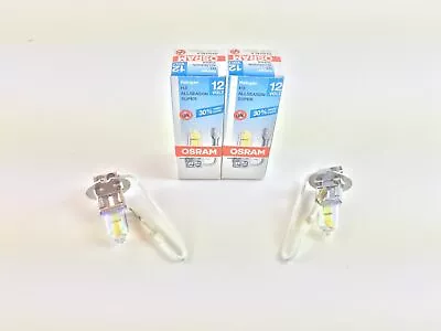 2x H3 Allseason Lamps By Osram 12V 55W +30% More Light Allweather Year Round • $17.09