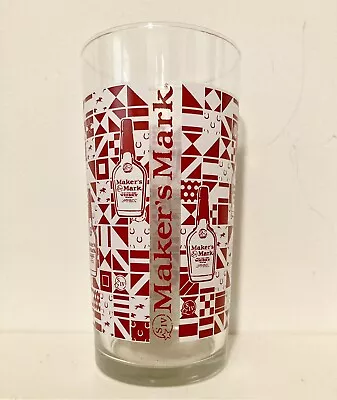 Maker’s Mark Red & White Glass Libby • $14.95