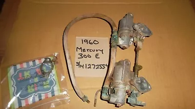 1960 Mercury Outboard 300 E- Duel Carburetor Setup- LOOK • $21