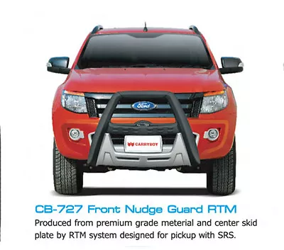 Front Grille Nudge Guard Bumper For Ford Ranger T6 Ute Xlt Wildtrak 2012 - 2015 • $442.74