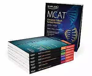 MCAT Complete 7-Book Subject Review - Paperback By Kaplan Test Prep - Good • $44.87