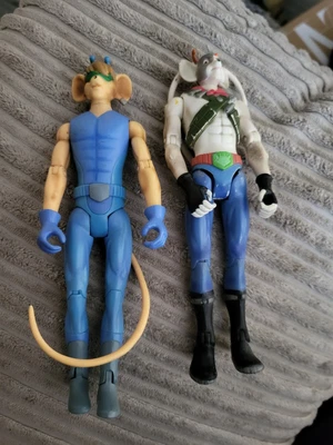 £8 • Buy Biker Mice From Mars Action Figures X2