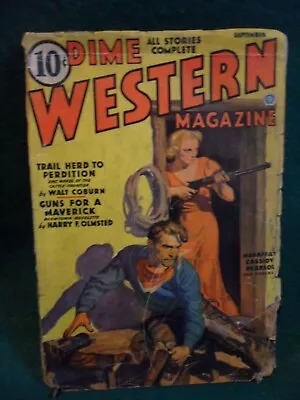 Dime Western Magazine - September 1936 • $5