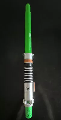 HASBRO Star Wars Luke Skywalker ROTJ Vl Lightsaber Green 2015 C-2945A Working! • $74.99