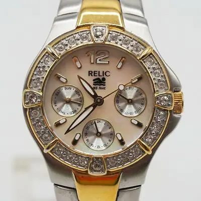 $14.99 • Buy Ladies Relic ZR15484 Analog Watch