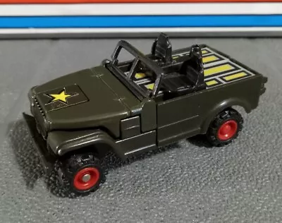 Vintage MC Toy Dyno Bots Dyno-Drive 1984 Military Jeep  NM!  • $17.25