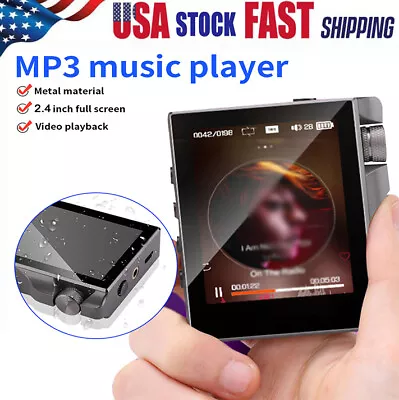 HiFi Music MP3 Player With Bluetooth Lossless DSD High Resolution Bulit In 32GB • $57.94