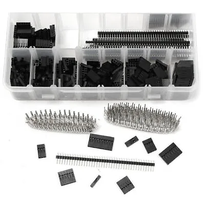 $21.99 • Buy Assortment 1450pcs/set Dupont Connector Housing Dupont Jumper Wire Pin Connector