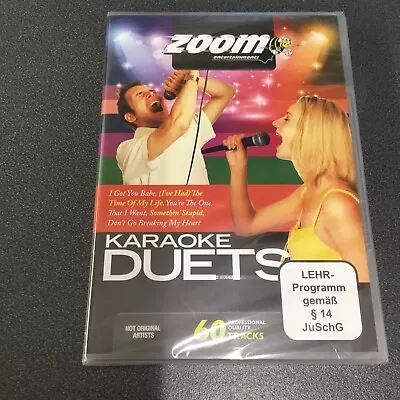£5.10 • Buy Zoom Karaoke Ultimate Duets DVD - 60 Tracks On 2 DVDs - No Fade Out Endings!