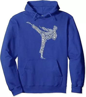 Taekwondo Fighter 5 Tenets Of TKD Martial Arts Unisex Hooded Sweatshirt • $34.99