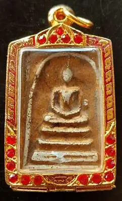 $25 • Buy  Real Antique Phra Somdej Lp Toh Wat Rakang Pim Yai Talisman Thai Buddha Amulet