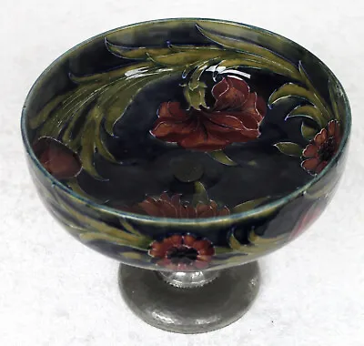 £399 • Buy William Moorcroft Pottery, Tudric Pedestal Bowl/Tazza, Spanish Pattern C1914