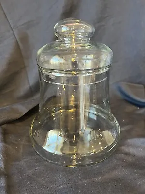 Vintage Glass Bell Candy Jar • $15