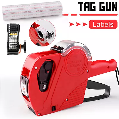 MX5500 EOS 8 Digits Price Tag Gun Labeler Labeller (Includes Labels/Ink Refills) • $9.95