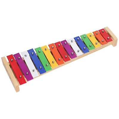 15 Notes Xylophone Glockenspiel Xylophone Instrument Kid Child Early Learn Toy • $40.14
