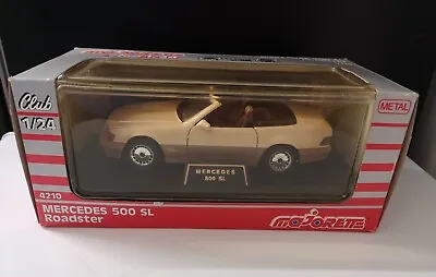 Majorette Club 1:24 Scale Mercedes 500 SL Roadster Diecast Car Boxed NOS  • £8