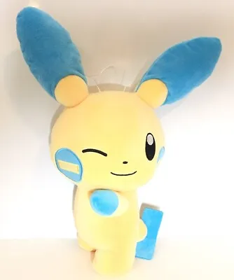 Bandai Minun Pokemon Plush Doll 14” • $47.99
