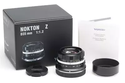 Voigtländer Nokton 1.2/35mm D For Nikon Z (1713027722) • $725.88