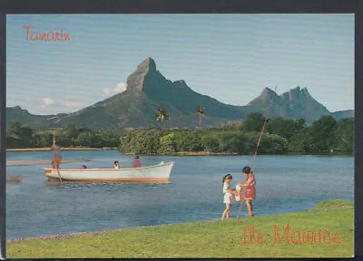 Mauritius Postcard - Tamarin Bay And The Rempart Mountains   T6514 • £2.10