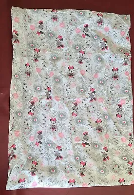 Disney Minnie Mouse Baby Fitted Bassinet Crib Sheet 26  X 37  Pink Girls • $11.75