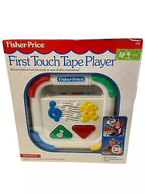 New Old Stock Vintage 1992 Fisher Price First Touch Tape Player-cassette Player • $45