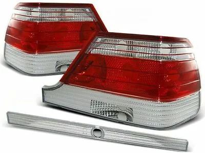 Mercedes S-class W140 1995 1996 1997 1998 Tail Lights Ltme07 Red White • $163.49