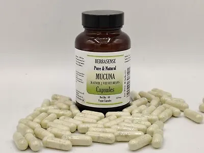 Herbasense Mucuna Capsules (Vegan 60 Caps) • $9.94