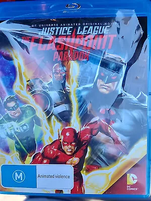 Justice League Flashpoint Paradox Blu-ray DC Universe Free Post • $15