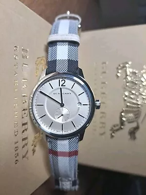 Burberry Men's BU10002 40mm Watch + Box + New Battery • $149