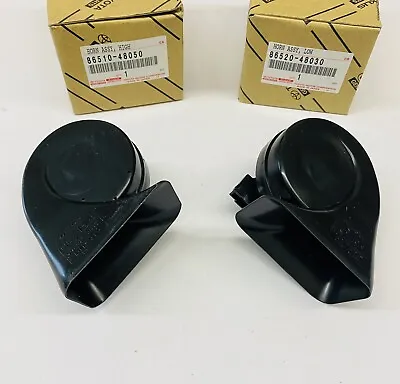 New Genuine Toyota  Camry Avalon Venza Lexus Es Rx High & Low Pitched Horns Set • $125