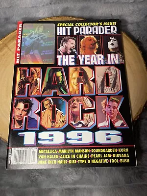 Hit Parader January 1997 The Year In Hard Rock 96 Marilyn Manson NIN Type O - • $17.99