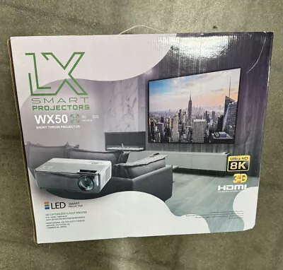 LX Smart Projector WX50 Brand New With All Accessories • $148