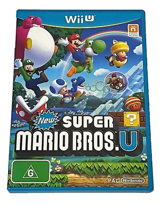 New Super Mario Bros U Nintendo Wii U PAL  • $39.90