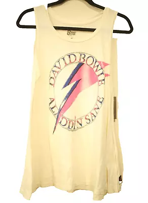 Free People X Trunk LTD Women's XS David Bowie Graphic Band Tunic Tank Top NEW • $19.99