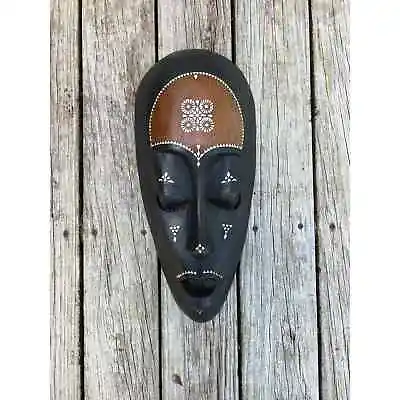 Vintage Handmade Wall Decor 20  Mask West African Mother Of Pearl Primitive  • $127.50