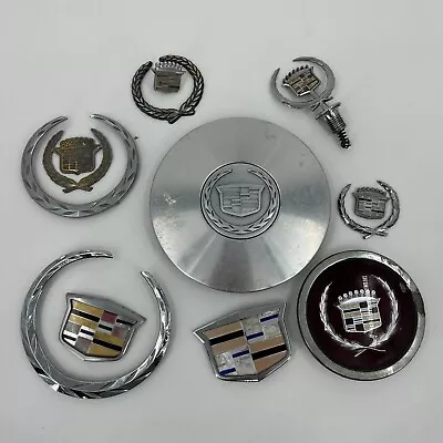 Lot Of Vintage Cadillac Ornament Emblems OEM GM 1980's • $10.50