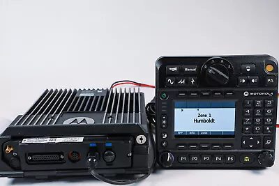 Motorola APX6500 UHF R1 380-470MHz P25 (5) Algos 110 Watt 1000 Channel W/O9 Head • $1800