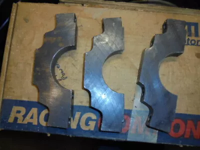 Main Caps 4 Bolt 3 Caps Splayed Step OLIVER SBC 400 IMCA NHRA WISSOTA K&N LMS • $180