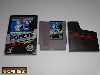 Popeye GAME & BOX ONLY  NINTENDO NES FAST SHIPPING!  423a • $99.99