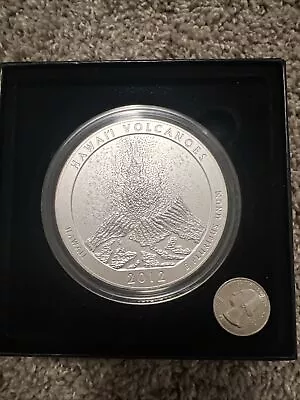 2012-P Uncirculated Silver ATB Hawaii Volcanoes National Park Box OGP & COA • $533