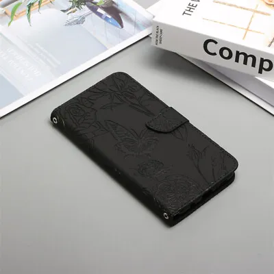 Butterfly Wallet Leather Flip Case Cover For Xiaomi Poco F5 Redmi A2 12 Note 12S • $15.30