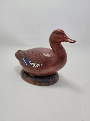 Vintage Hand Painted Ceramic Duck Figurine • $3.99